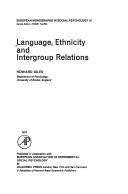 Language, ethnicity and intergroup relations