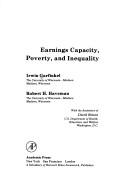 Cover of: Earnings capacity, poverty, and inequality