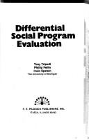 Cover of: Differential social program evaluation