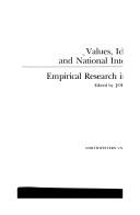 Cover of: Values, identities, and national integration: empirical research in Africa