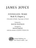 Finnegans wake. Book 2, Chapter 4 : a facsimile of drafts, typescripts & proofs