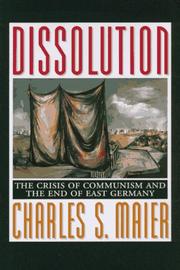 Cover of: Dissolution by Charles S. Maier