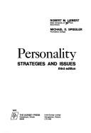 Personality by Robert M. Liebert, Michael D. Spiegler, Lynn Langenbach Liebert