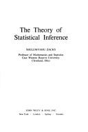 Cover of: The theory of statistical inference. by Shelemyahu Zacks