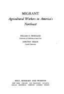 Cover of: Migrant agricultural workers in America's Northeast