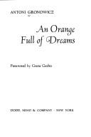 Cover of: An orange full of dreams.