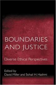 Boundaries and justice : diverse ethical perspectives