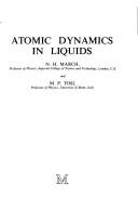 Atomic dynamics in liquids