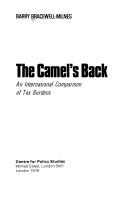 The camel's back : an international comparison of tax burdens