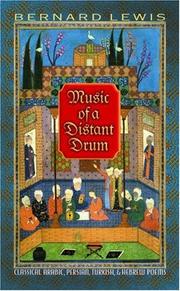 Cover of: Music of a Distant Drum: Classical Arabic, Persian, Turkish, and Hebrew Poems.