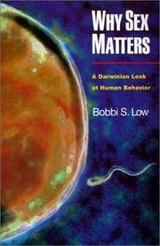 Cover of: Why Sex Matters: A Darwinian Look at Human Behavior.