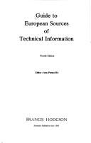 Guide to European sources of technical information