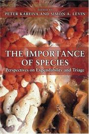 The importance of species : perspectives on expendability and triage