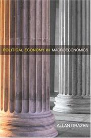 Cover of: Political Economy in Macroeconomics by Allan Drazen