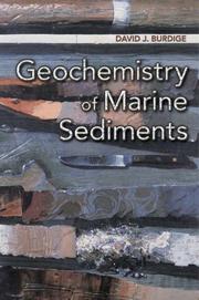 Geochemistry of Marine Sediments by David J. Burdige