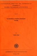 Cover of: Der Satzduktus in Schillers dramatischer Versrede