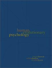 Cover of: Human Evolutionary Psychology by Louise Barrett, Robin Dunbar, John Lycett