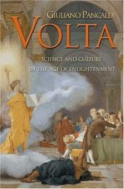 Cover of: Volta: Science and Culture in the Age of Enlightenment