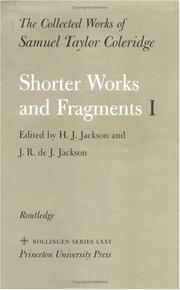 Shorter works and fragments