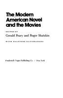 Cover of: The Modern American novel and the movies