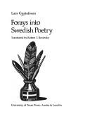 Cover of: Forays into Swedish poetry