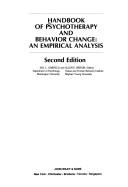 Handbook of psychotherapy and behavior change : an empirical analysis