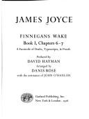 Finnegans wake : book I, chapters 6 and 7 : a facsimile of drafts, typescripts & proofs