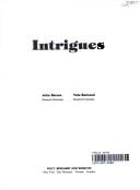 Cover of: Intrigues