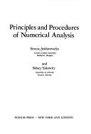 Principles and procedures of numerical analysis