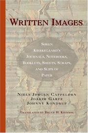 Written images : Søren Kierkegaard's journals, notebooks, booklets, sheets, scraps, and slips of paper