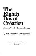 Cover of: The eighth day of creation