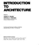 Introduction to architecture