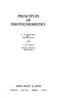 Cover of: Principles of photochemistry by J. A. Barltrop
