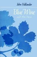 Cover of: Blue wine and other poems