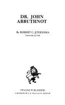 Cover of: Dr. John Arbuthnot