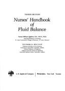 Cover of: Nurses' handbook of fluid balance by Norma Milligan Metheny