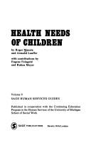 Health needs of children