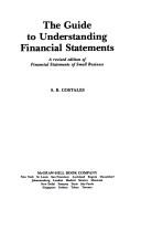 The guide to understanding financial statements by S. B. Costales