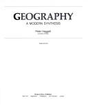 Geography : a modern synthesis