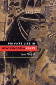 Private life in New Kingdom Egypt