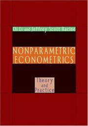 Nonparametric econometrics : theory and practice
