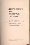 Hawthorne's lost notebook 1835-1841 : facsimile from the Pierpont Morgan Library