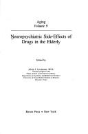 Cover of: Neuropsychiatric side-effects of drugs in the elderly