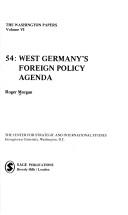 West Germany's foreign policy agenda