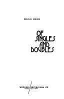 Cover of: Of singles and doubles