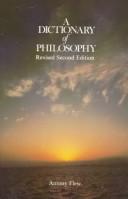 Cover of: A Dictionary of philosophy