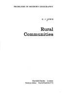 Rural communities