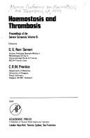 Haemostasis and thrombosis