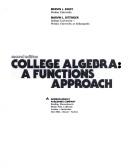 Cover of: College algebra: a functions approach