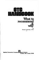 Cover of: OTC handbook: what to recommend & why